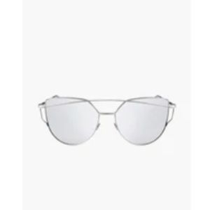 Genuine People Metal Frame Cat Eye Sunglasses